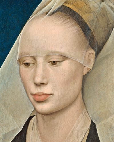 Porträt einer Dame, ca. 1460 (Detail) von Rogier van der Weyden